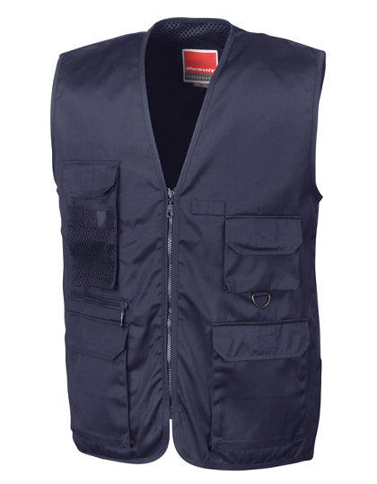 Safari Waistcoat in Midnight Navy, Größe XXL