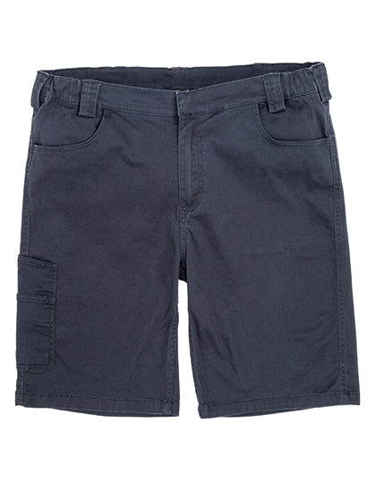 Super Stretch Slim Chino Shorts in Navy, Größe 3XL