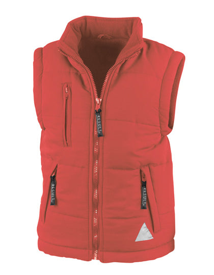 Junior Ultra Padded Bodywarmer in Red, Größe XL (11-12)
