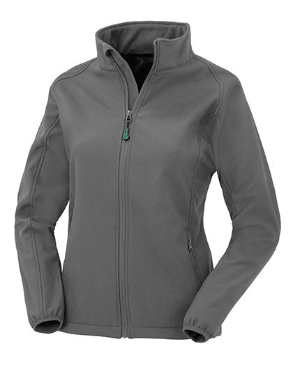 Women´s Recycled 2-Layer Printable Softshell Jacket in Workguard Grey, Größe XXL