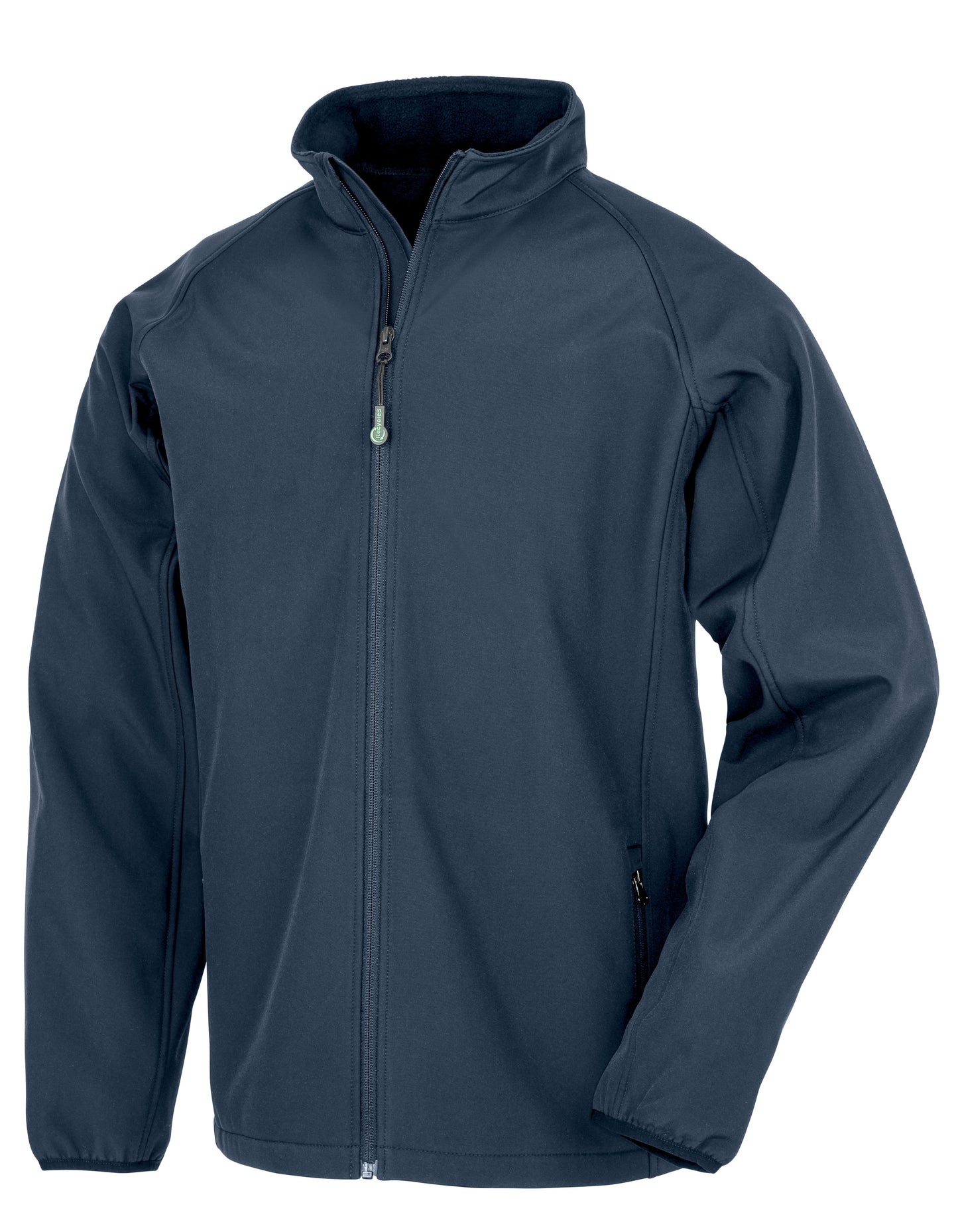 Recycled 2-Layer Printable Junior Softshell Jacket in Navy, Größe L (9-10)