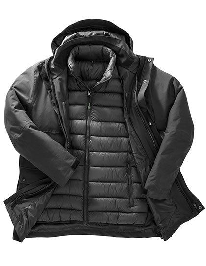 Recycled 3-In-1 Padded Ripstop Jacket