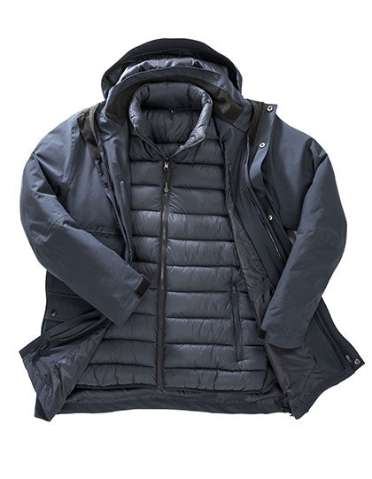 Recycled 3-In-1 Padded Ripstop Jacket