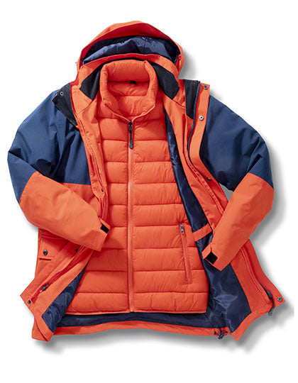 Recycled 3-In-1 Padded Ripstop Jacket