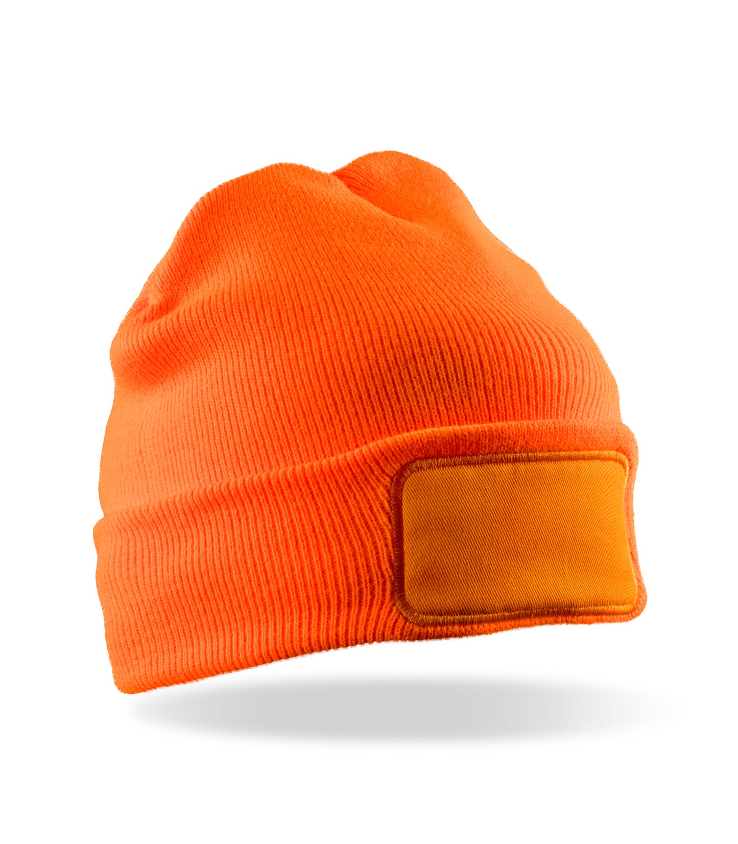 Recycled Thinsulate™ Printers Beanie in Fluorescent Orange, Größe One Size