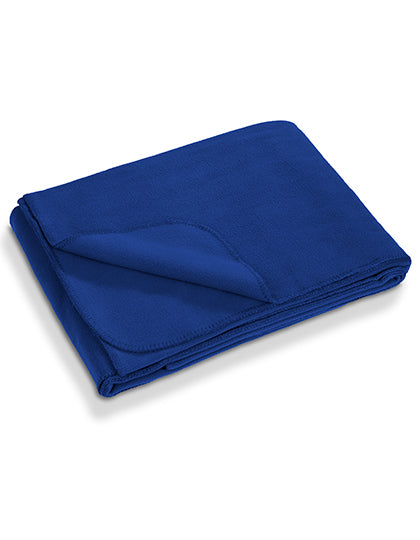 Recycled Fleece Blanket in Royal, Größe 175 x 140 cm