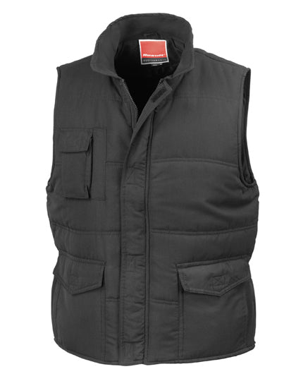 Promo Bodywarmer in Black, Größe 4XL