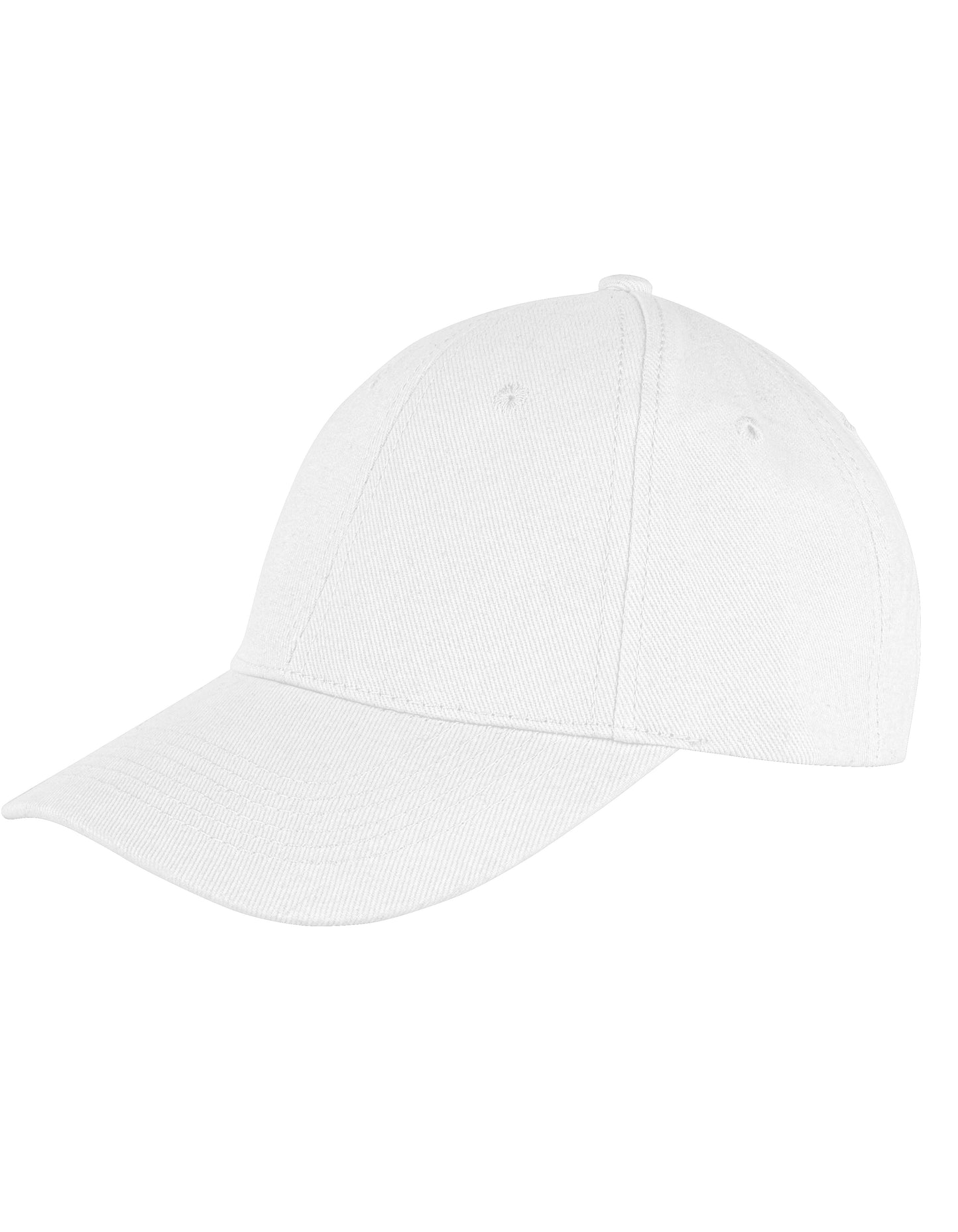 Core Recycled Low Profile Cap in White, Größe One Size