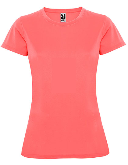 Women´s Montecarlo T-Shirt in Fluor Coral 234, Größe XXL