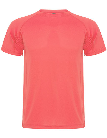 Men´s Montecarlo T-Shirt in Fluor Coral 234, Größe XXL