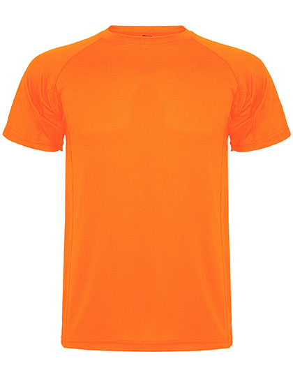 Men´s Montecarlo T-Shirt in Fluor Orange 223, Größe 3XL