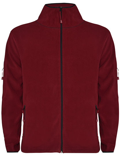 Men´s Luciane Microfleece Jacket in Garnet Red 57, Größe 3XL