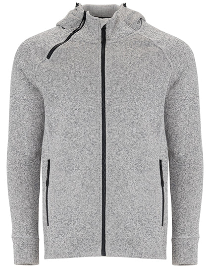 Everest Sweatjacket in Heather White 013, Größe XXL