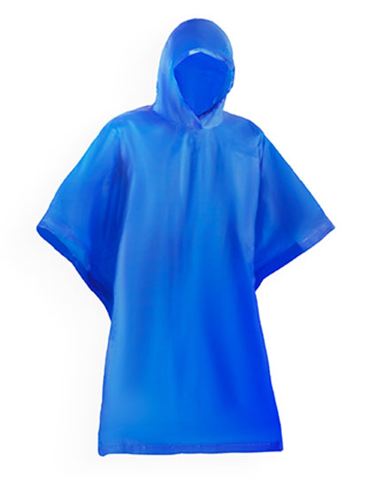 Poncho Damper in Royal Blue 05, Größe 18 x 22,5 cm