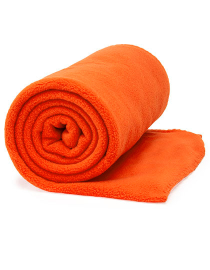 Fleece Blanket Lambert in Orange 31, Größe 150 x 120 cm