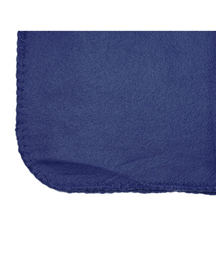 Fleece Blanket Bering in Navy Blue 55, Größe 160 x 130 cm