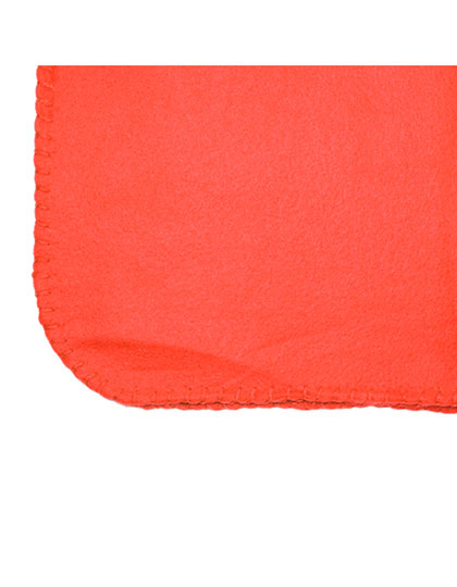 Fleece Blanket Bering in Red 60, Größe 160 x 130 cm