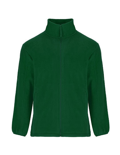 Men´s Fleecejacket Artic in Bottle Green 56, Größe 4XL