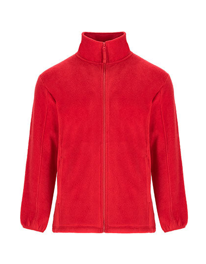 Men´s Fleecejacket Artic in Red 60, Größe 4XL