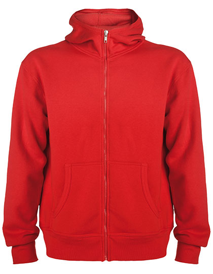 Montblanc Hooded Sweatjacket in Red 60, Größe 3XL
