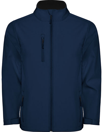 Kids´ Nebraska Softshell Jacket in Navy Blue 55, Größe 16 years