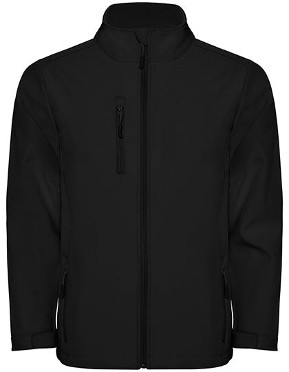 Men´s Nebraska Softshell Jacket in Black 02, Größe 4XL