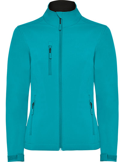 Women´s Nebraska Softshell Jacket in Aquamarine 236, Größe 3XL
