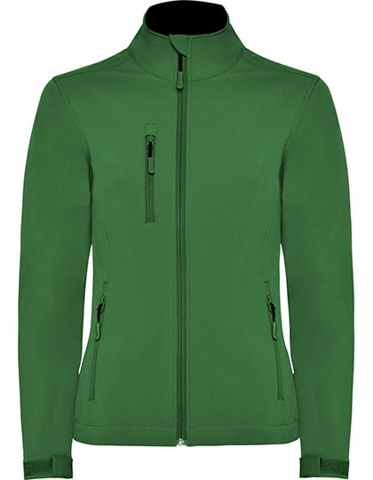 Women´s Nebraska Softshell Jacket in Bottle Green 56, Größe 3XL