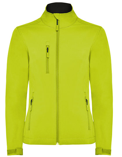 Women´s Nebraska Softshell Jacket in Lime Punch 235, Größe 3XL