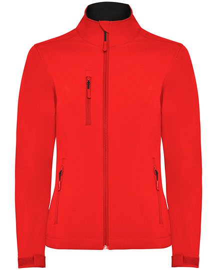 Women´s Nebraska Softshell Jacket in Red 60, Größe 3XL