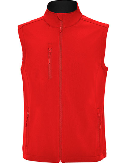 Softshell Vest Quebec in Red 60, Größe 3XL