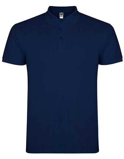 Kids´ Star Poloshirt in Navy Blue 55, Größe 11/12 years