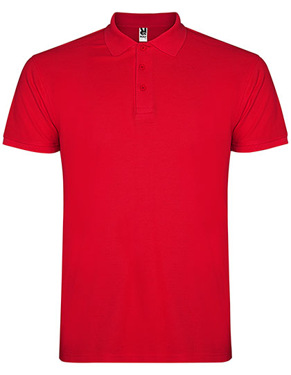 Kids´ Star Poloshirt in Red 60, Größe 11/12 years