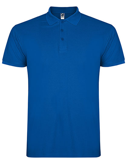 Kids´ Star Poloshirt in Royal Blue 05, Größe 11/12 years