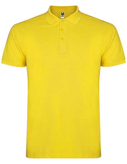 Kids´ Star Poloshirt in Yellow 03, Größe 11/12 years