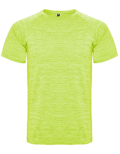 Kids´ Austin T-Shirt in Heather Fluor Yellow 249, Größe 16 years