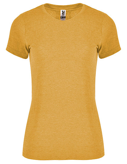 Women´s Fox T-Shirt in Heather Mustard 39, Größe XXL