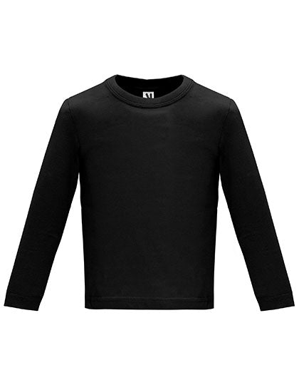 Baby Longsleeve T-Shirt in Black 02, Größe 2 years