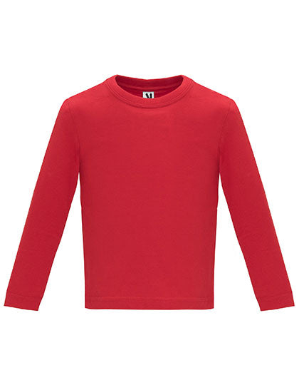 Baby Longsleeve T-Shirt in Red 60, Größe 2 years