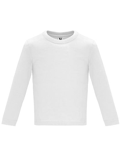 Baby Longsleeve T-Shirt in White 01, Größe 2 years