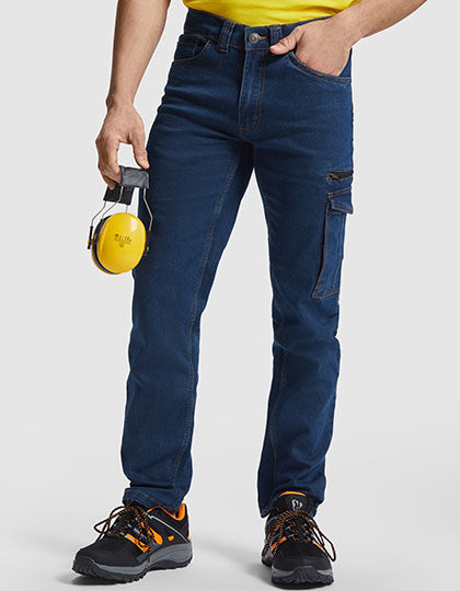 Raptor Multipocket Jeans in Blue Jeans 143, Größe 36