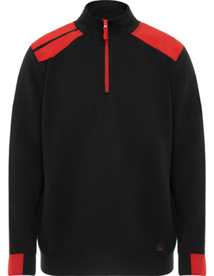 Troyer Sweatshirt Maverick in Black 02, Größe 3XL