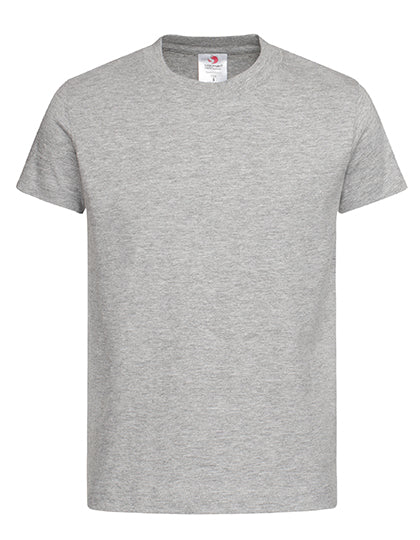 Kids´ Classic-T Organic in Grey Heather, Größe XL (158/164)