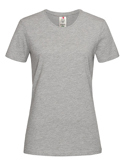 Classic-T Organic Women in Grey Heather, Größe XL