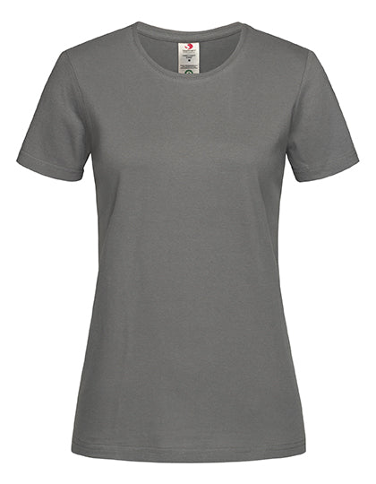 Classic-T Organic Women in Real Grey, Größe XL