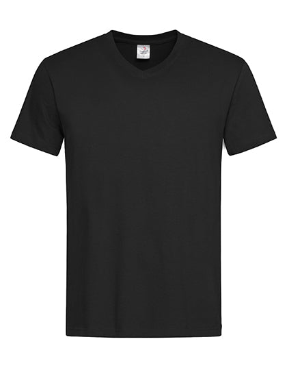 Classic-T V-Neck in Black Opal, Größe 3XL