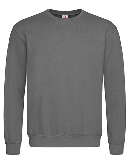 Unisex Sweatshirt Classic in Grey Heather, Größe XS