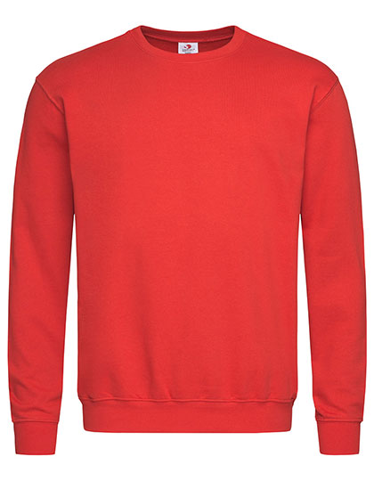 Unisex Sweatshirt Classic in Scarlet Red, Größe 3XL