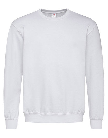 Unisex Sweatshirt Classic in White, Größe XS