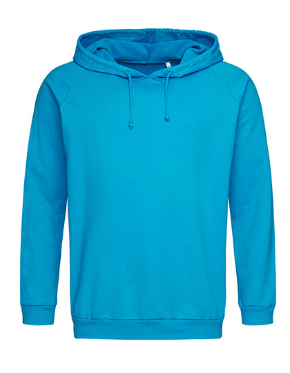 Unisex Sweat Hoodie Light in Ocean Blue, Größe XXL